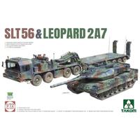 Takom 1/72 SLT56 & LEOPARD 2A7 Plastic Model Kit