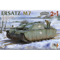 Takom 1/35 Ersatz M7 2 in 1 Plastic Model Kit [8007]