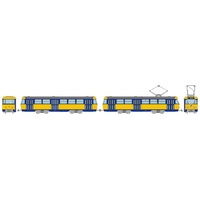 Tomytec N Train Leipzig Tram Tatra T4 + B4 Type 2 Cars Set F