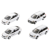 Tomytec Car Collection Basic Set Select Business Car White