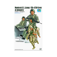 Trumpeter 1/35 Modern U.S. Army CH-47D Crew & Infantry