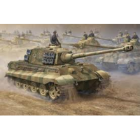 Trumpeter 1/16 German Kingtiger 2 in 1(Henschel Turret & Porsche Turret) Plastic Model Kit [00910]