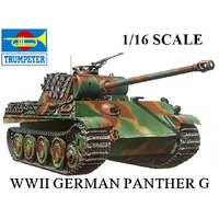 Trumpeter 1/16 German Panther G - Late version Plastic Model Kit