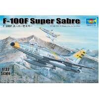 Trumpeter 1/32 F-100F Super Sabre Plastic Model Kit [02246]