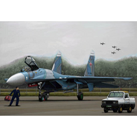 Trumpeter 1/144 Russian Su-27 Flanker B