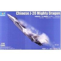 Trumpeter Chinese J-20 Mighty Dragon Plastic Model Kit