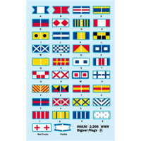 Trumpeter 1/200 1/200 WWII Signal Flags