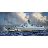 Trumpeter 1/700 PLA Navy Type 052C Destroyer Plastic Model Kit