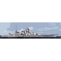 Trumpeter 1/700 German Scharnhorst Battleship Plastic Model Kit