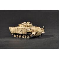 Trumpeter 1/72 British Warrior Tracked Mechanized Combat Vehicle up-armored