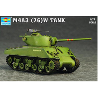 Trumpeter 1/72 M4A3 76(W) Tank