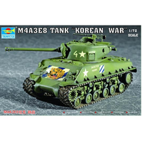 Trumpeter 1/72 M4A3E8 Tank (T80 Track)