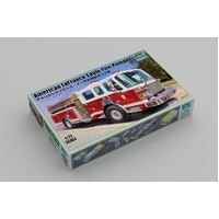 Trumpeter 1/72 American LaFrance Eagle Fire Pumper Plastic Model Kit