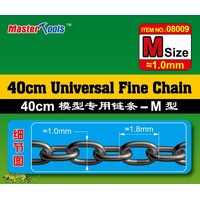 Trumpeter 40CM Universal Fine Chain M Size 1.0mmX1.8mm Modelling Tool