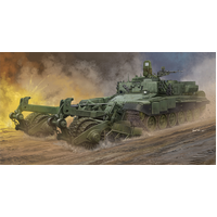 Trumpeter 1/35 Russian Armoured Mine-Clearing Vehicle BMR-3 Plastic Model Kit