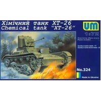 UM-MT 1/72 XT-26 (CHEMICAL TANK T-26 ) Plastic Model Kit