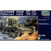 Unimodels 1/72 Czolg chemiczny HT-26 Plastic Model Kit