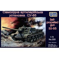 Unimodels 1/72 WWII SELF PROPELLED PLANT SU-85 Plastic Model Kit