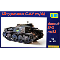 Unimodels 1/72 m/43 Assault SPG Plastic Model Kit