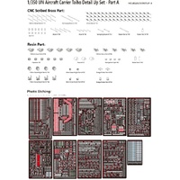 Very Fire 1/350 IJN Aircraft Carrier Taiho Detail Up Set - Part A