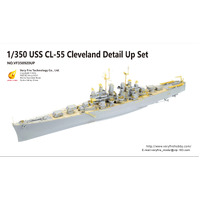 Very Fire 1/350 USS Cleveland cruiser over-modified (adapted to VF350920)