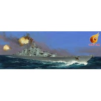 Very Fire 1/700 German Battleship H-class Hutten Plastic Model Kit