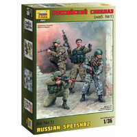 Zvezda 1/35 Russian Special Forces Plastic Model Kit