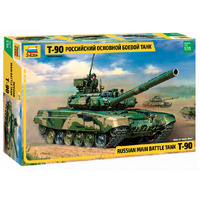 Zvezda 1/35 T-90 Russian MBT Plastic Model Kit