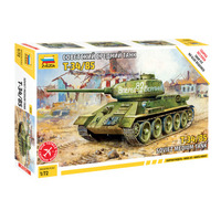 Zvezda 1/72 T-34/85 Plastic Model Kit