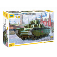 Zvezda 1/72 T-35 Soviet Heavy Tank WWII Plastic Model Kit