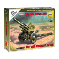 Zvezda 1/72 Soviet M-30 Howitzer Plastic Model Kit