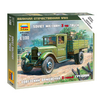 Zvezda 1/100 Soviet Truck ZIS-5 Plastic Model Kit