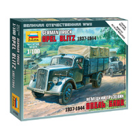 Zvezda 1/100 German 3t Truck Plastic Model Kit