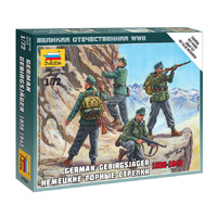 Zvezda 1/72 German Gebirgsjäger Plastic Model Kit