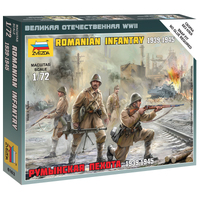 Zvezda 1/72 Romanian Infantry Plastic Model Kit