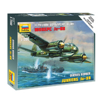 Zvezda 1/200 Ju-88A4 Plastic Model Kit