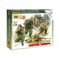 Zvezda 1/72 Soviet Snipers Plastic Model Kit