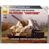 Zvezda 1/100 Sd.Kfz.186 Jagdtiger Heavy Tank Destroyer Plastic Model Kit