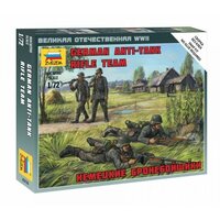 Zvezda 1/72 German Anti Tank Rifle Team Plastic Model Kit