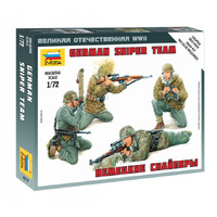 Zvezda 1/72 German Sniper Team Plastic Model Kit