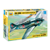 Zvezda 1/72 Lavotchkin LA-5 FN Soviet Fighter Plastic Model Kit