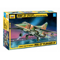 Zvezda 1/72 MIG-27 Plastic Model Kit