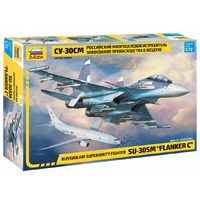 Zvezda 1/72 Sukhoi SU-30 SM (Flanker H) Russian Heavy Fighter Plastic Model Kit