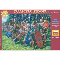 Zvezda 1/72 Gallic Warriors II - I B.C. Plastic Model Kit