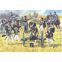 Zvezda 1/72 Russian foot artillery 1812-1815 Plastic Model Kit