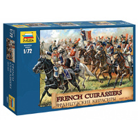 Zvezda 1/72 French Cuirassiers 1812 Plastic Model Kit