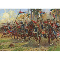 Zvezda 1/72 Russian Hussars Napoleonic Wars 1812-14 Plastic Model Kit