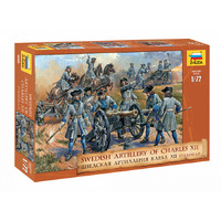 Zvezda 1/72 Swedish Artillery (re-release) Plastic Model Kit