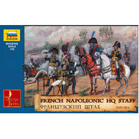 Zvezda French Napoleonic Headquarter Staff 1805–1814 Plastic Model Kit