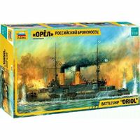 Zvezda 1/350 Russian Imperial Battleship "Oriol" Plastic Model Kit